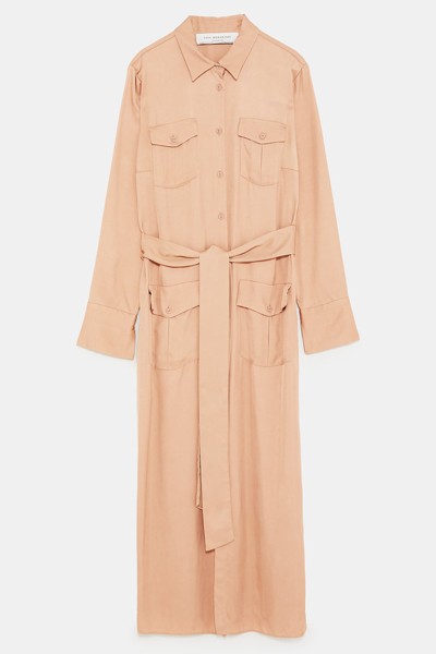 Long Shirt Dress from Zara