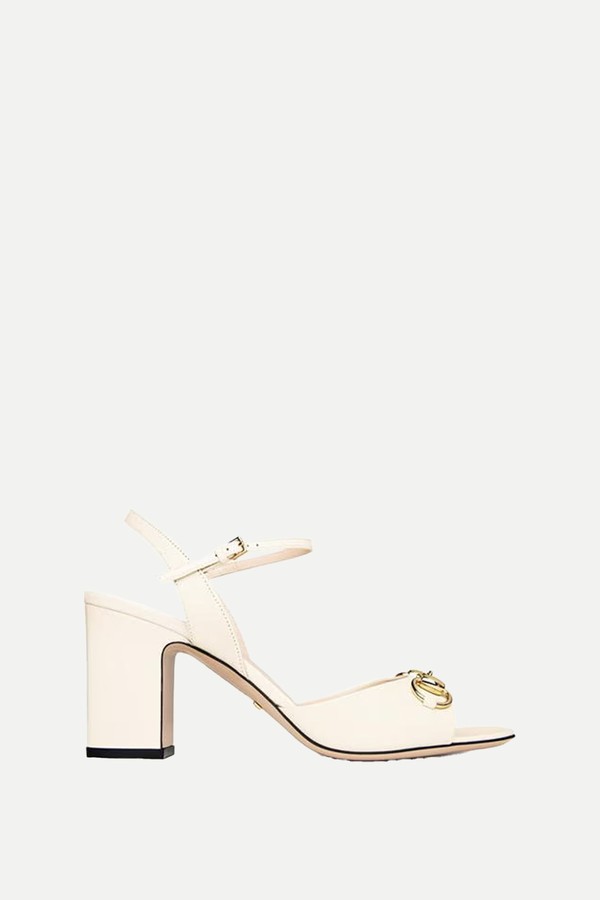 Horsebit Mid Heel Sandal from Gucci