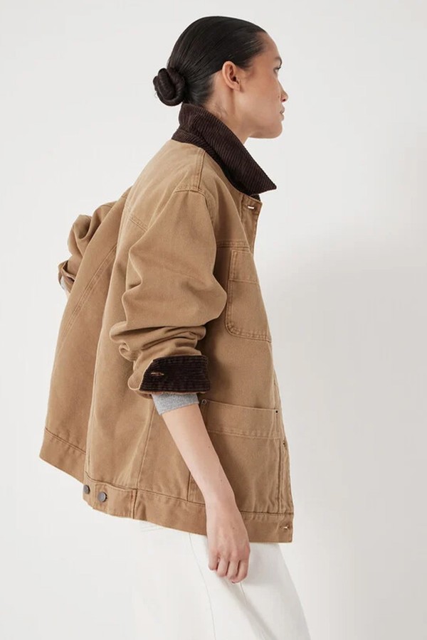Cord Collar Barn Jacket from Hush