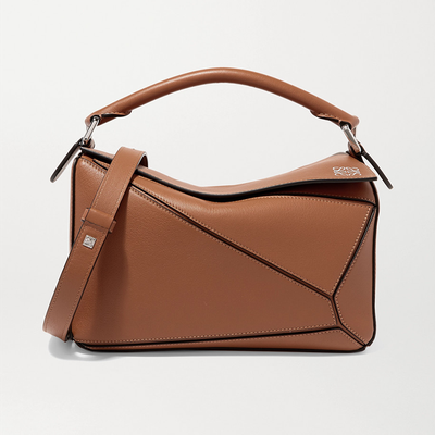 Puzzle Mini Textured-Leather Shoulder Bag from Loewe