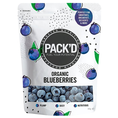 Organic Blueberries from Pack'd