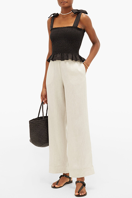 London Organic-Linen Trousers from Asceno