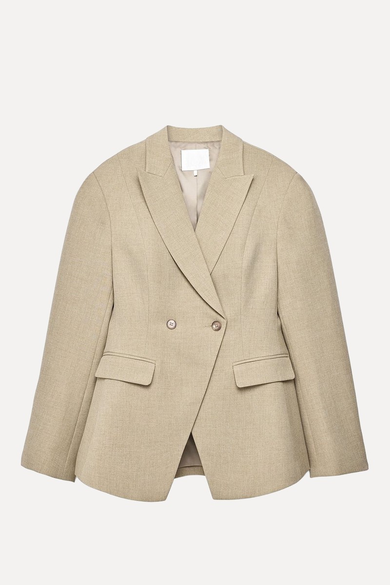 Double Breasted Fitted Blazer from NA-KD