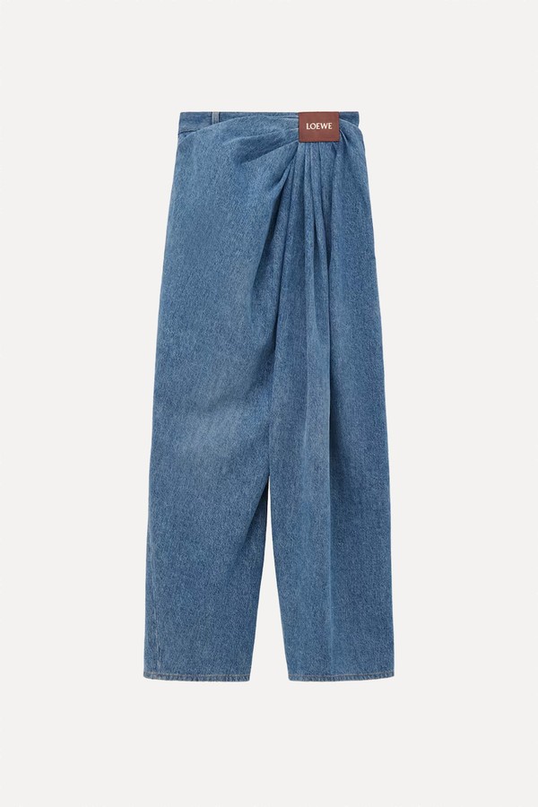Draped Jeans from Loewe