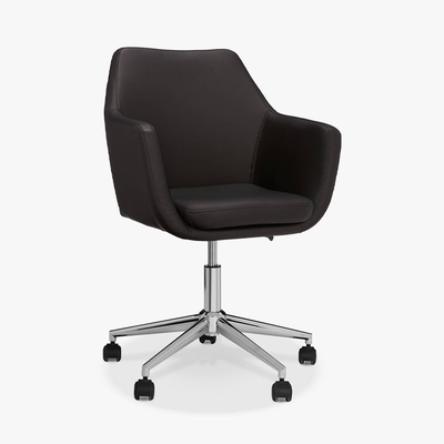 Reid Faux Leather Office Chair from John Lewis & Partners
