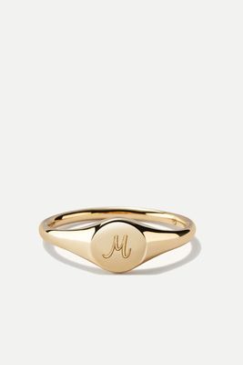 Signet Pinky Ring from Mejuri