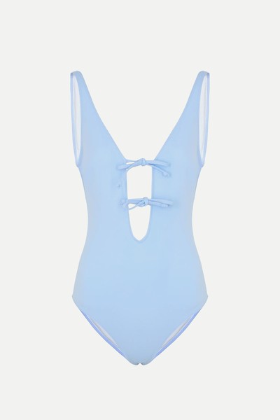 Hera Tie-Front Swimsuit from On The Island