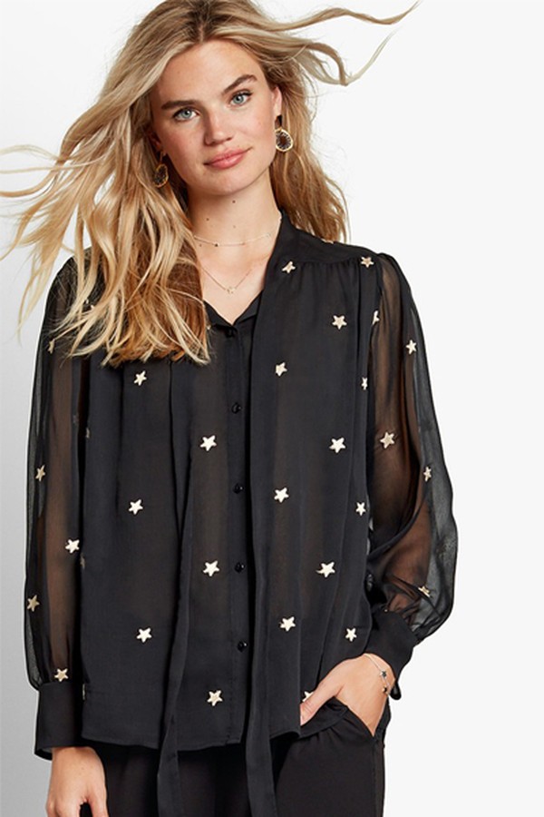 Starla Tie Blouse
