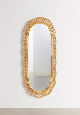 Malorie Wicker Wall Mirror  from Urban Outfitters