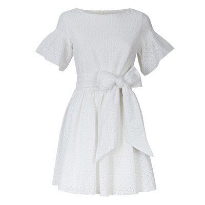 Stella Broderie Mini Dress