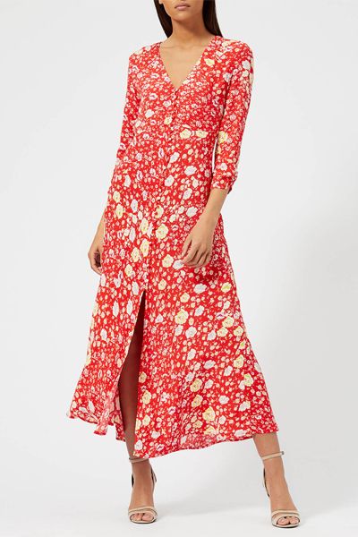 Button Down Front Maxi Dress from Rixo London