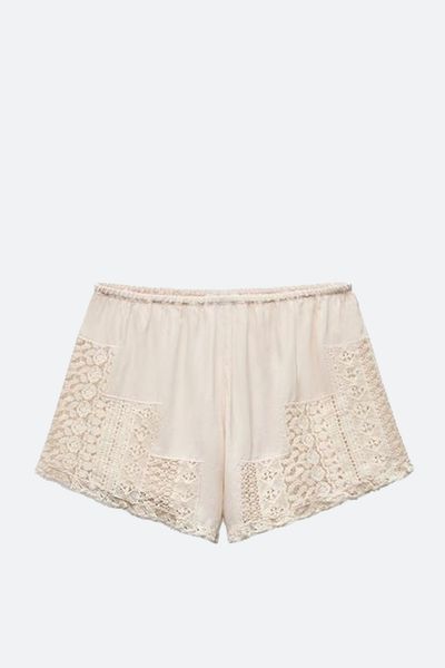 Lace Shorts from Zara