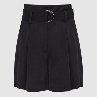Elaine Belted Shorts from Reiss