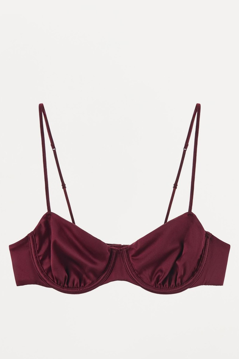 Silk Underwired Bralette from Zara