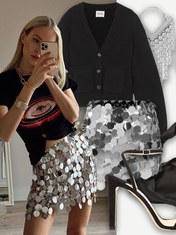 Debit Vs. Credit: How To Style A Sequin Mini