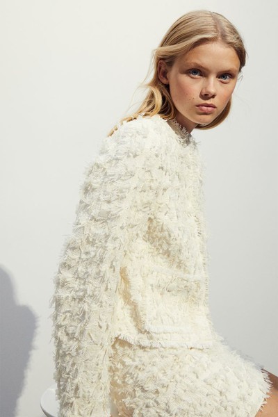 Textured-Weave Jacket from H&M