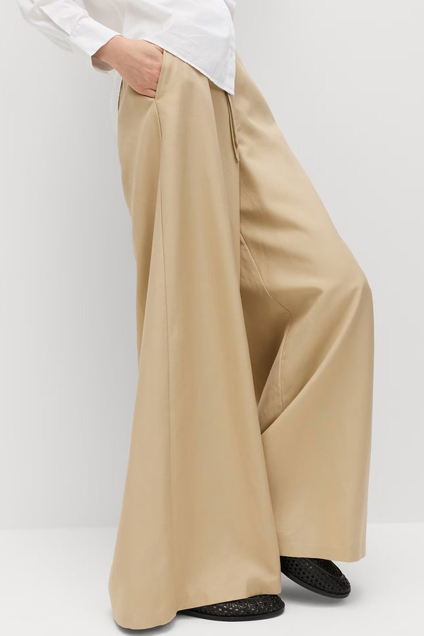 Lyocell Rich Palazzo Trousers from Marks & Spencer
