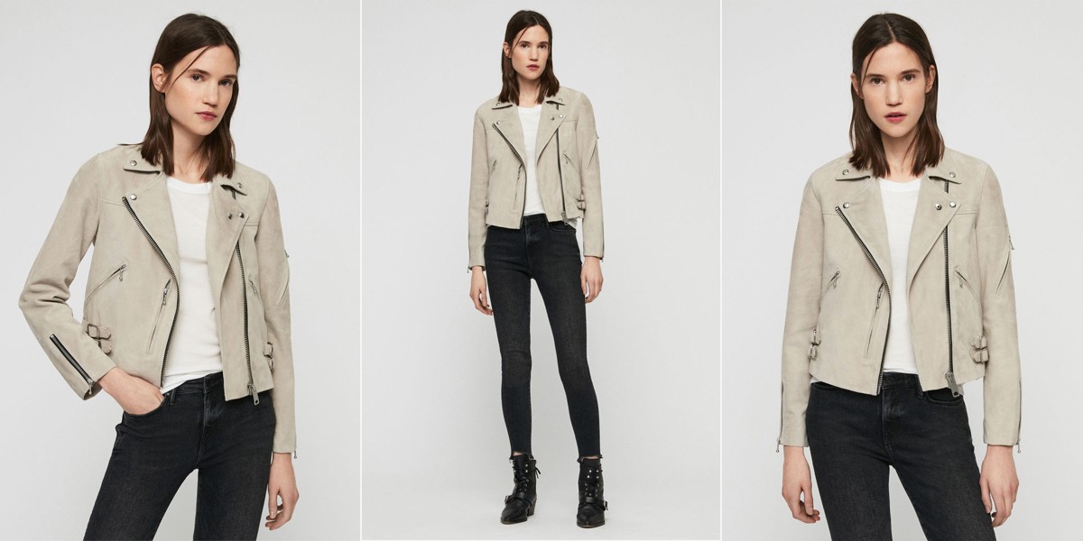 Suede Prescott Biker Jacket, £318