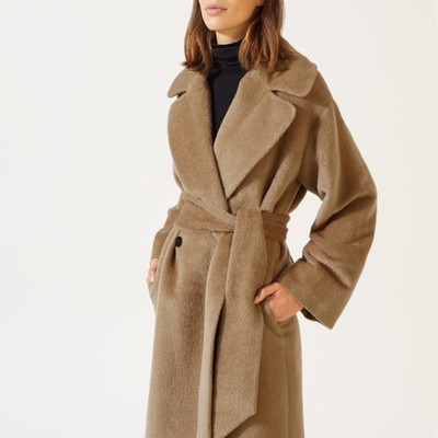 Drape Collar Coat