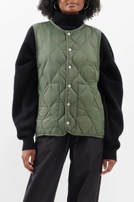 Quilted Down Gilet from Taion