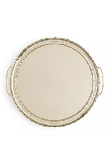 Gold Tone Tray from Habitat