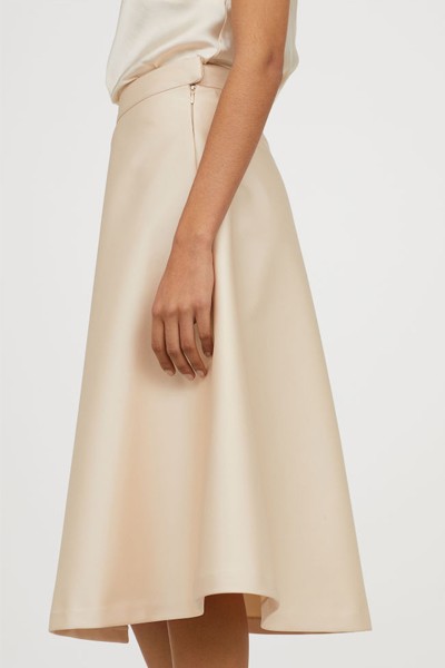 Satin Skirt from H&M