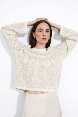 Silk-Blend Knit Top from & Other Stories
