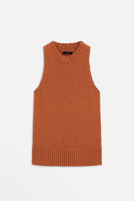 Halterneck Knit Top from Massimo Dutti