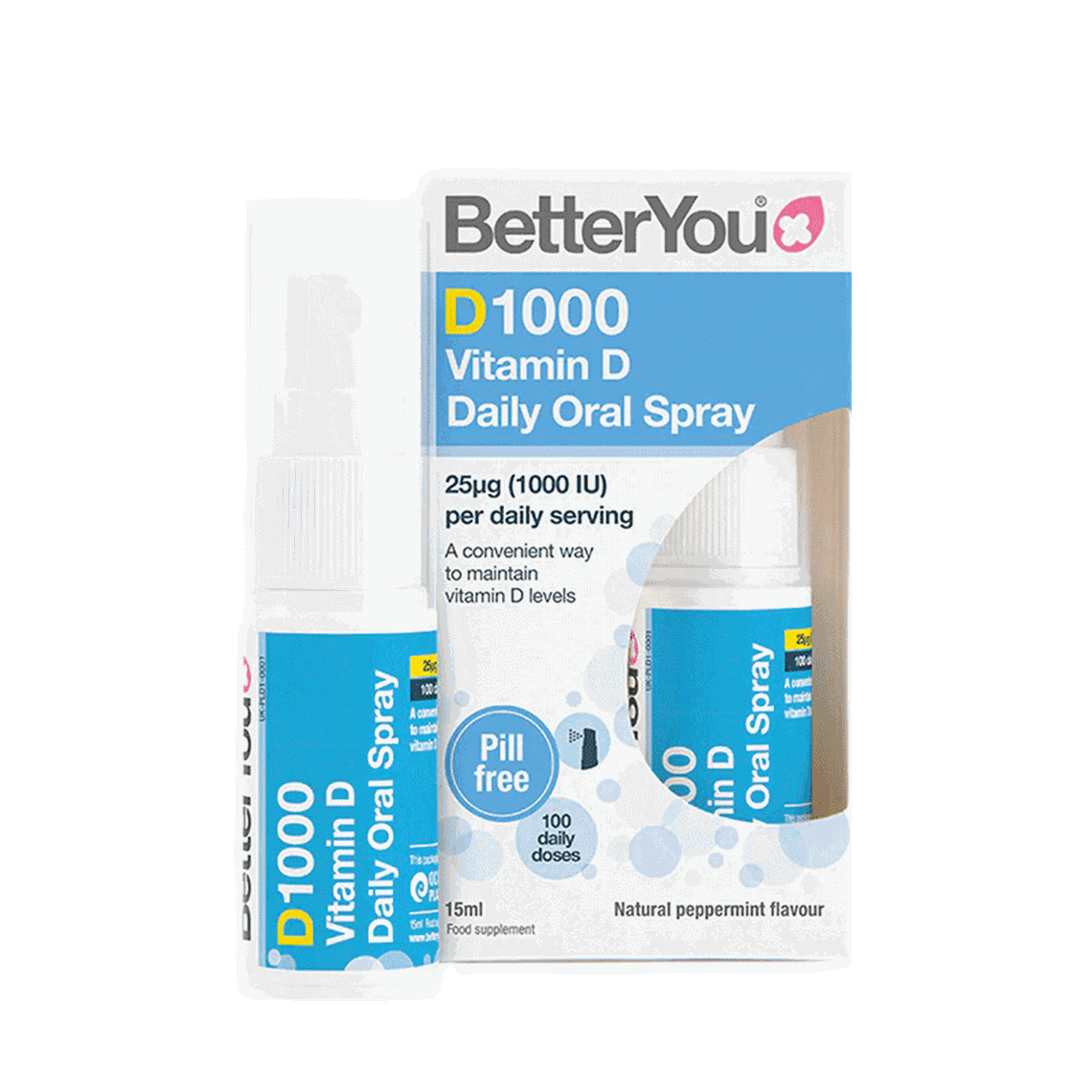 D1000 Vitamin D Daily Oral Spray from BetterYou 