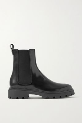 Gomma Pesante Glossed-Leather Chelsea Boots from Tod’s