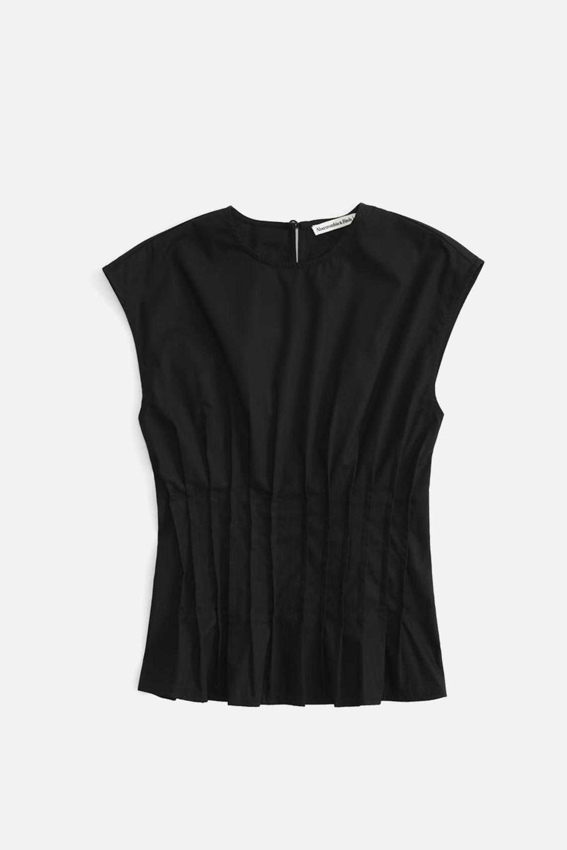 Poplin Pleated Top