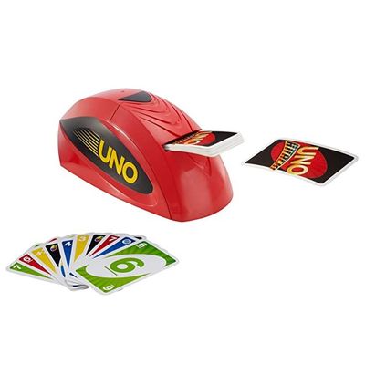 Uno Extreme Card Game with Electronic Launcher from Mattel Games