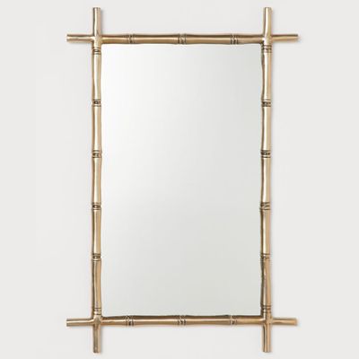 Mirror With A Metal Frame