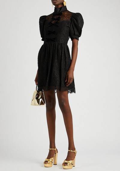 Vernita Lace Mini Dress from Alice + Olivia