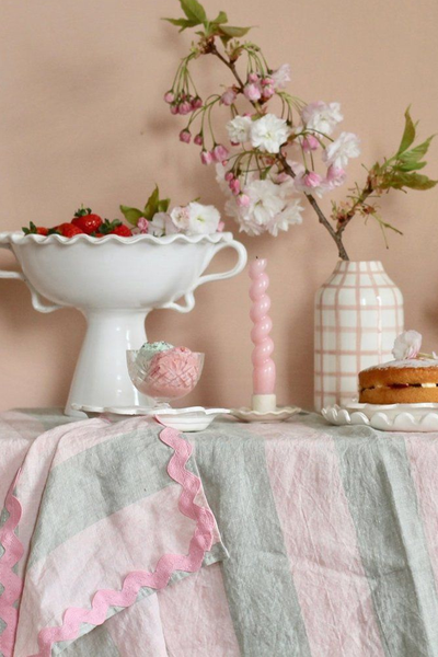 Large Linen Tablecloth  from Poppy & Honesty 