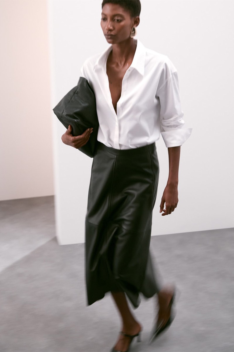 Pure Cotton Collared Relaxed Shirt from Marks & Spencer