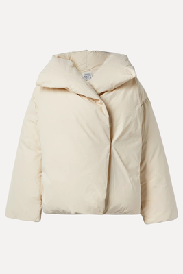 Signature Cotton-Blend Shell Down Jacket from Totême