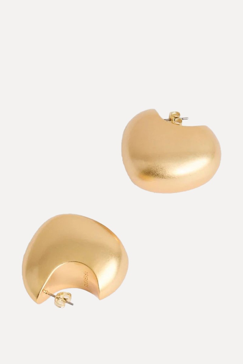 Calla Curve Scoop Earrings