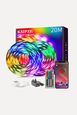 10m Led Strip Lights RGB Music Sync Color Changing from KSIPZE
