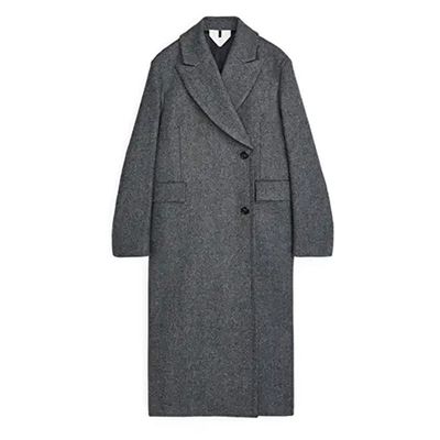 Double-Breasted Tweed Coat from Arket
