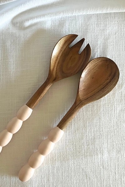 Bobbin Salad Servers from Tooka