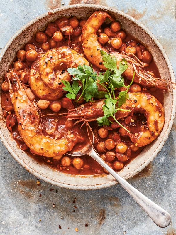 Smoky Prawn & Chickpea Stew