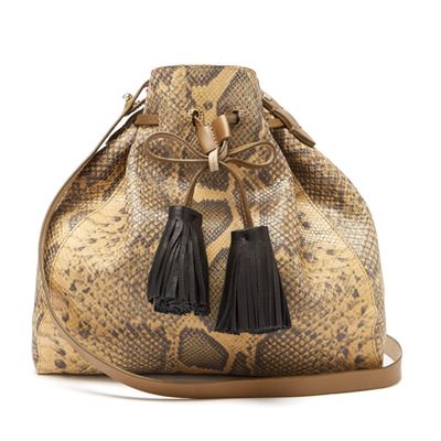Beeka Snake-effect Leather Bucket Bag from Isabel Marant