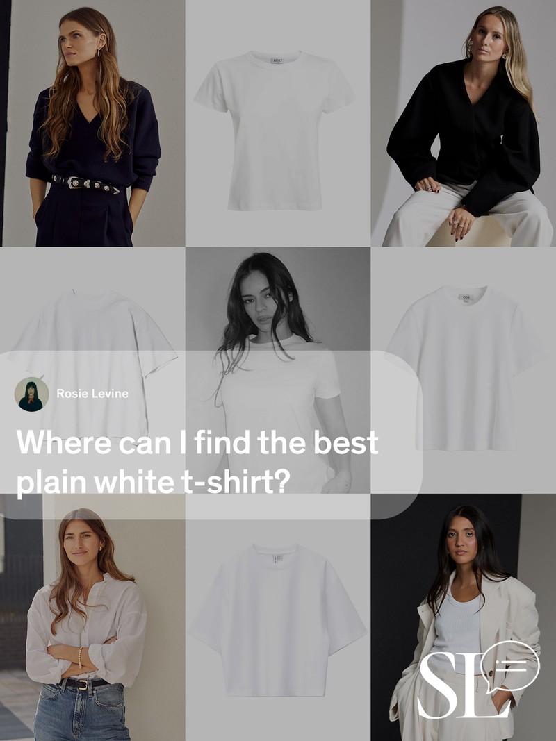 Where The SheerLuxe Team Buy Their White T-Shirts