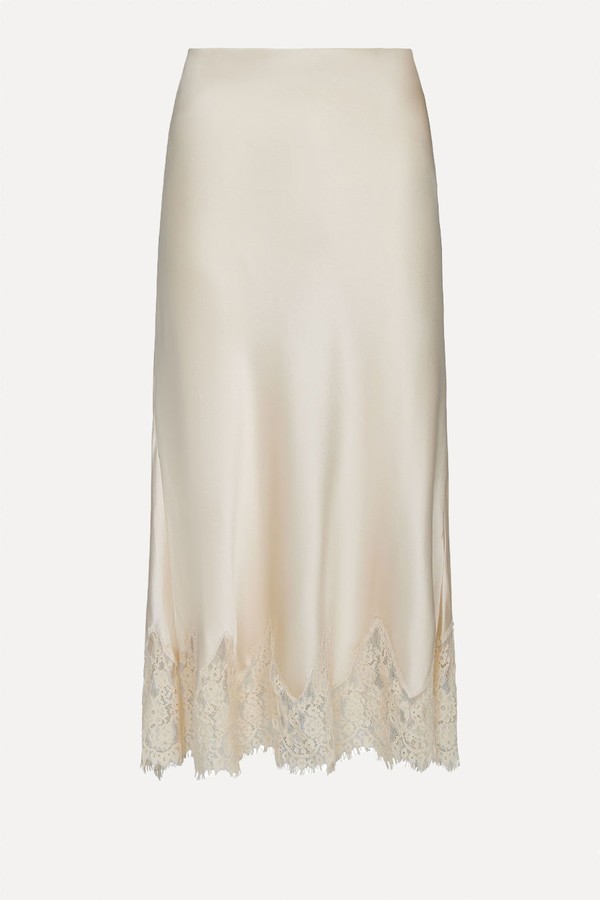 Carolina Silk Skirt from REFORMATION