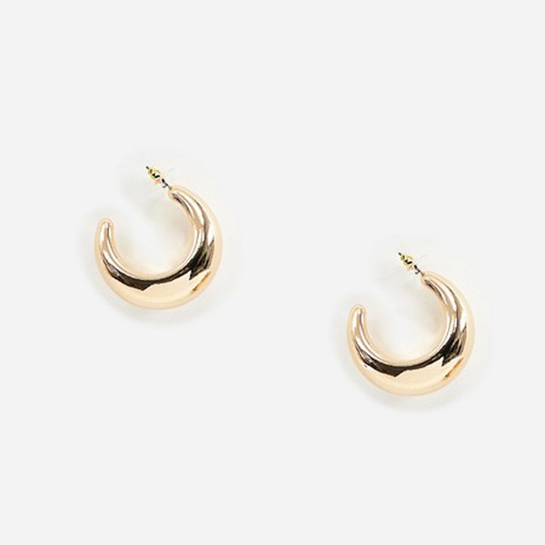 Glelassa Thick Hoop Earrings In Gold from Aldo