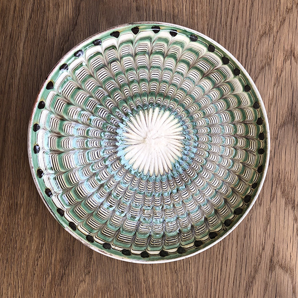 Vintage Romanian Pottery Bowls from Litten Tree Antiques