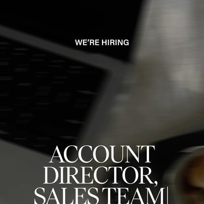 SL is hiring! We’re looking for an ambitious & experienced account director to join our fast-paced