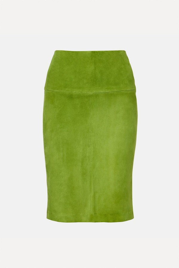 Gin Suede Midi Skirt from Stouls