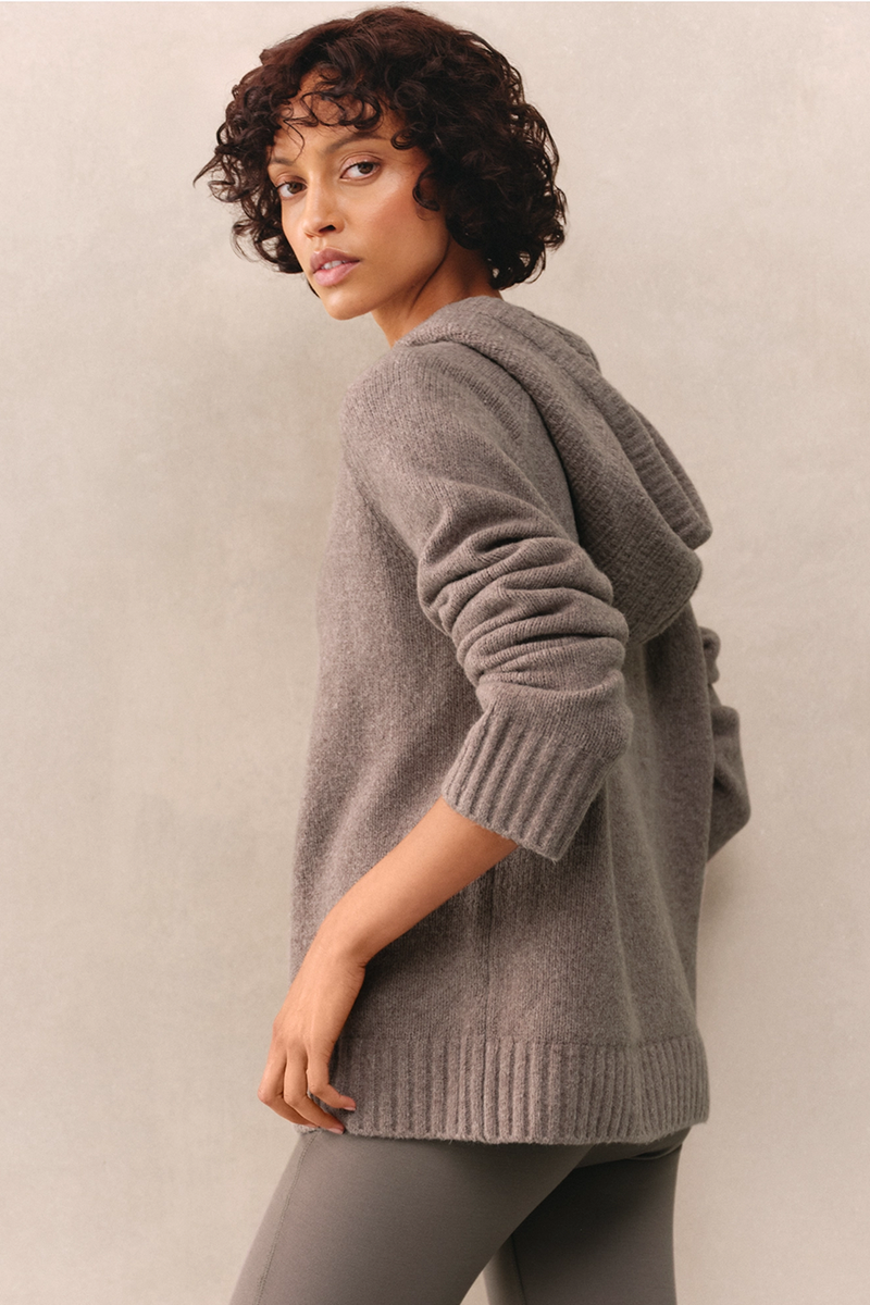 Cosy Stitch Detail Hoodie from The White company